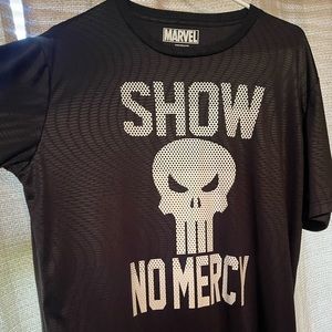Marvel Show No Mercy wicking black t-shirt